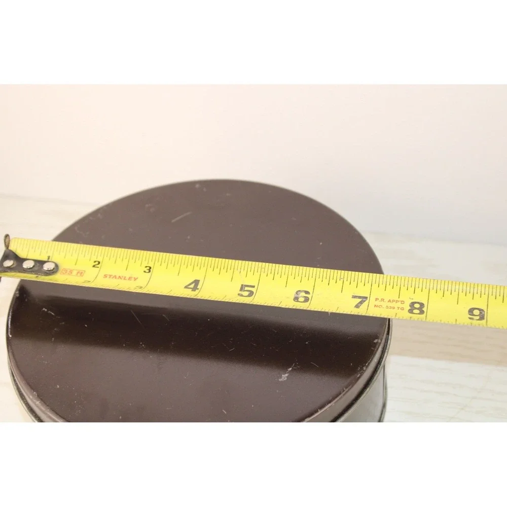 Hershey's‎ Cocoa Round Tin Storage Set - Vintage Chocolate Collectible Tins